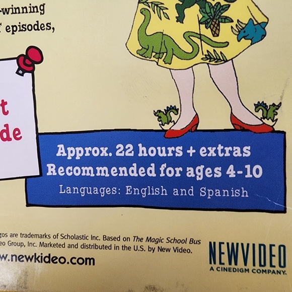 The Magic School Bus Complete Series 8 DVDs Set Scholastic - Picture 6 of 12